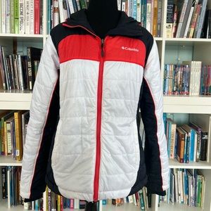 Columbia omniheat puffer ski jacket